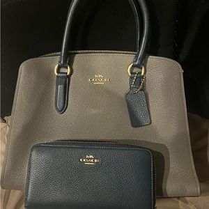 Coach purse and wallet set.